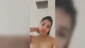 Stunning Indian Babe Showing Off Her Big Tits In Sexy Selfie