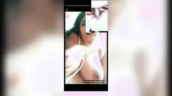 Unsatisfied Busty Bhabhi Flashing Her Heavy Boobs On Video Call