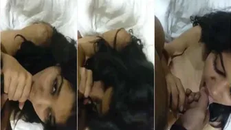 Horny Desi Babe Desperately Begging For My Load In Her Mouth
