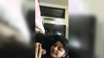 Horny Desi Babe Desperately Begging For My Load In Her Mouth