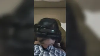 College Slut Gagging On My Thick Cock During Our Late Night Call