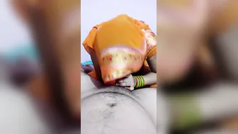 Married Neighbor Bhabhi Sucking Her Husband Cock In Their Bedroom