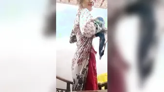 Busty GF Showing Off Her Huge Melons On Video For Me