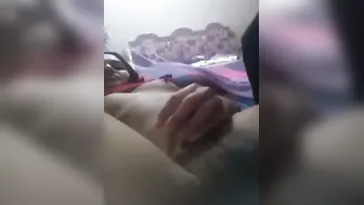 College GF Fingering Herself Making Video For Me