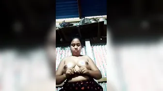 Frustrated Slum Wife Touching Herself Moaning For Her Lover