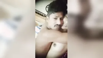 Newlyweds Making Their First Homemade Sex Tape In Bedroom