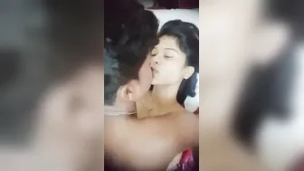 Newlyweds Making Their First Homemade Sex Tape In Bedroom
