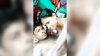 Slim Desi Wife Bouncing On Top Riding Her Husband Until He Cums