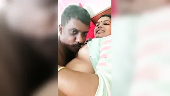 Grabbing And Sucking My Cheating Married GF's Boobs