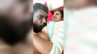 Grabbing And Sucking My Cheating Married GF's Boobs