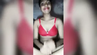 Smiling Desi Girl Pleasuring Herself And Teasing The Camera