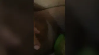 Naughty Village Girl Fucking Herself With Cucumber In Bedroom