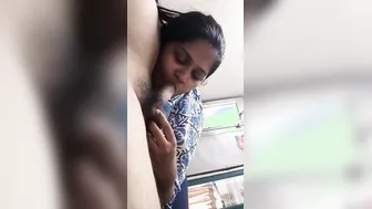 Chubby Wife Deepthroating Husband's Fat Cock At Home