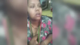 Devar Squeezing Bhabhi's Big Boobs And Fingering Her Cunt