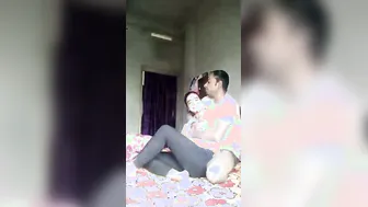 Tamil Couple Making Their First Homemade Sex Tape In Bedroom