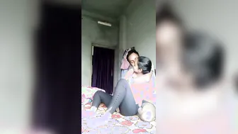 Tamil Couple Making Their First Homemade Sex Tape In Bedroom