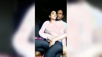 Tamil Couple Making Their First Homemade Sex Tape In Bedroom