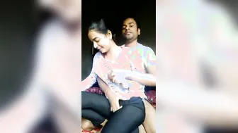 Tamil Couple Making Their First Homemade Sex Tape In Bedroom