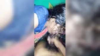 Husband Making His Slutty Wife Swallow His Thick Load In Bedroom