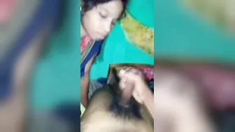 Husband Making His Slutty Wife Swallow His Thick Load In Bedroom