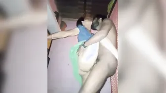 Sneaky Husband Pounding His Young Maid While Wife Away Shopping