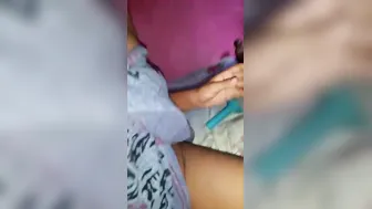 Desi GF Masturbating Her Tight Pink Pussy Hard At Home