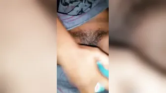 Desi GF Masturbating Her Tight Pink Pussy Hard At Home
