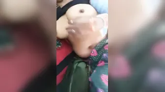 Playing With Mature Indian Milf Big Natural Tits Inside Car