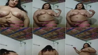 Curvy Wife Exposing Her Naked Body In Leaked Homemade Video