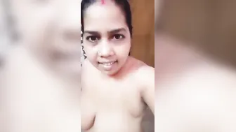 Bengali Wife Filming Herself Stripping For Her Hubby Secretly