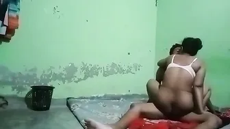Bengali Bhabhi Riding Her Younger Brother In Law At Home