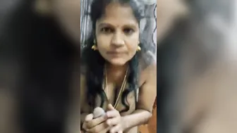 South Indian Wife Sucking Cock Like A Pro In Bedroom Blowjob