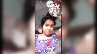 Desi Babe Stripping Naked During Naughty Video Call Session