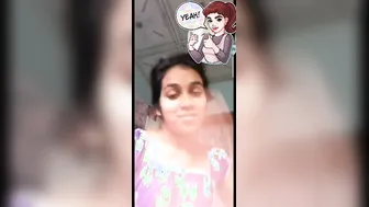 Desi Babe Stripping Naked During Naughty Video Call Session