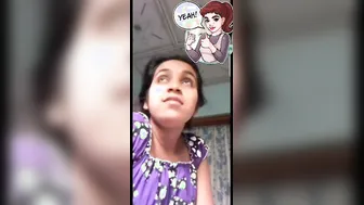 Desi Babe Stripping Naked During Naughty Video Call Session