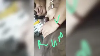 Mature Village Aunty Giving Sloppy Blowjob To Younger Lover