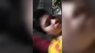 Slum GF Flashing Her Tits And Pussy For Her Boyfriend