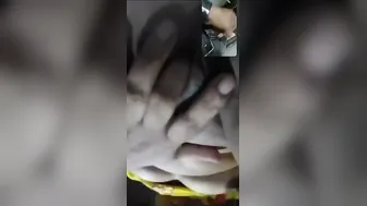 Slum GF Flashing Her Tits And Pussy For Her Boyfriend