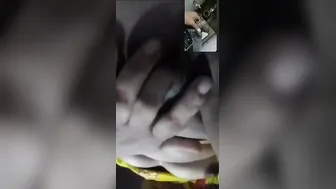 Slum GF Flashing Her Tits And Pussy For Her Boyfriend
