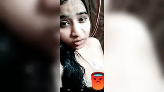 Bathing GF Showing Off Her Perky Boobs Fully Naked