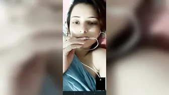 Skinny Babe Showing Small Perky Tits On Video Call Tonight