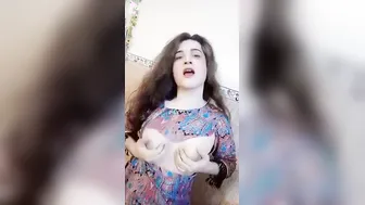 Desi Trans Babe Flaunting Her Breasts For Private Video Call