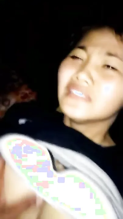 Fucking My Hairy Pussy GF Hard As She Cries In Pain