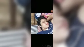 Poor Desi Girl From Slums Stripping On Video Call For Money