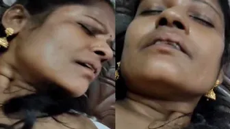 Mature South Indian Wife Moaning While Taking Rough Pounding