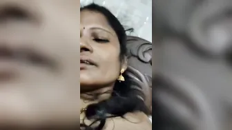 Mature South Indian Wife Moaning While Taking Rough Pounding