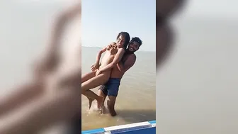 Fucking A Busty Village Slut By The River In Broad Daylight