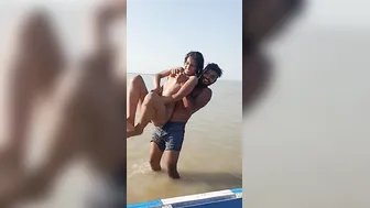 Fucking A Busty Village Slut By The River In Broad Daylight