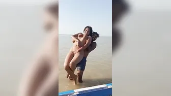 Fucking A Busty Village Slut By The River In Broad Daylight