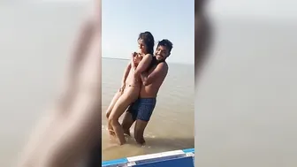 Fucking A Busty Village Slut By The River In Broad Daylight